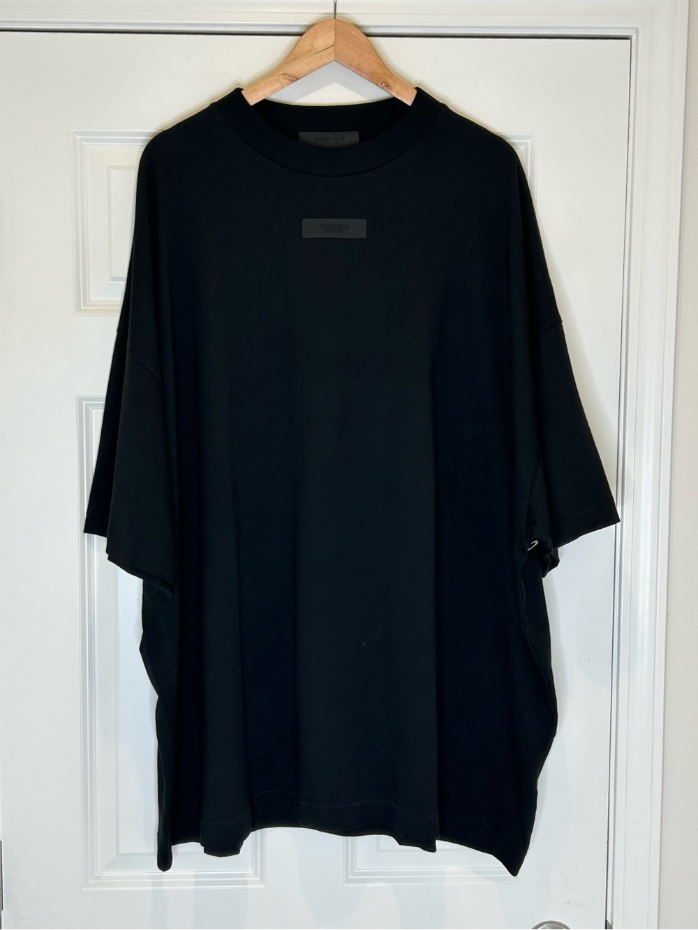 Essentials Fear of God Oversized Black Short Sleeve Crewneck Tee Size XXL